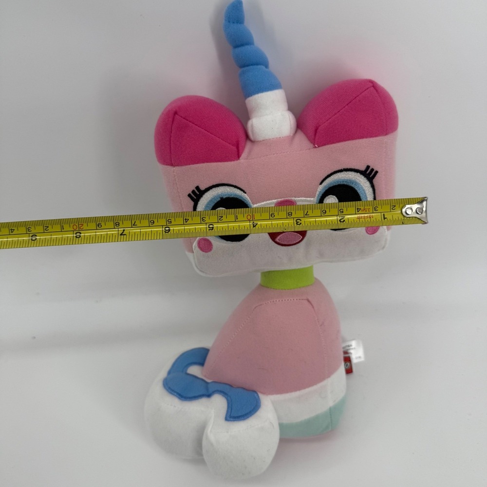 The Lego Movie 2 Unikitty Plush Toy 12" Pink Unicorn Uni Kitty - Picture 9 of 9